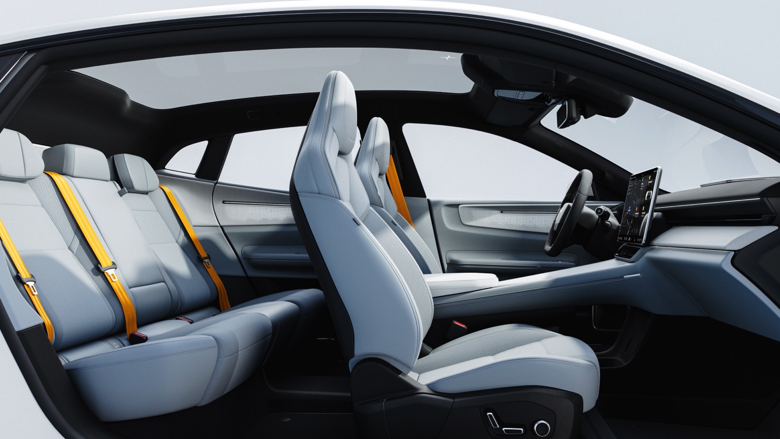 Polestar 4. Интерьер и комфорт
